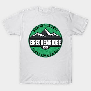 Ski Breckenridge Colorado Skiing Snowboard 2 T-Shirt